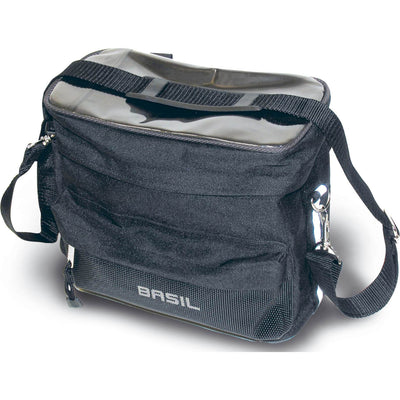 Borsa per manubrio di Basil Mali - Acqua -reporabile, rimovibile, nero