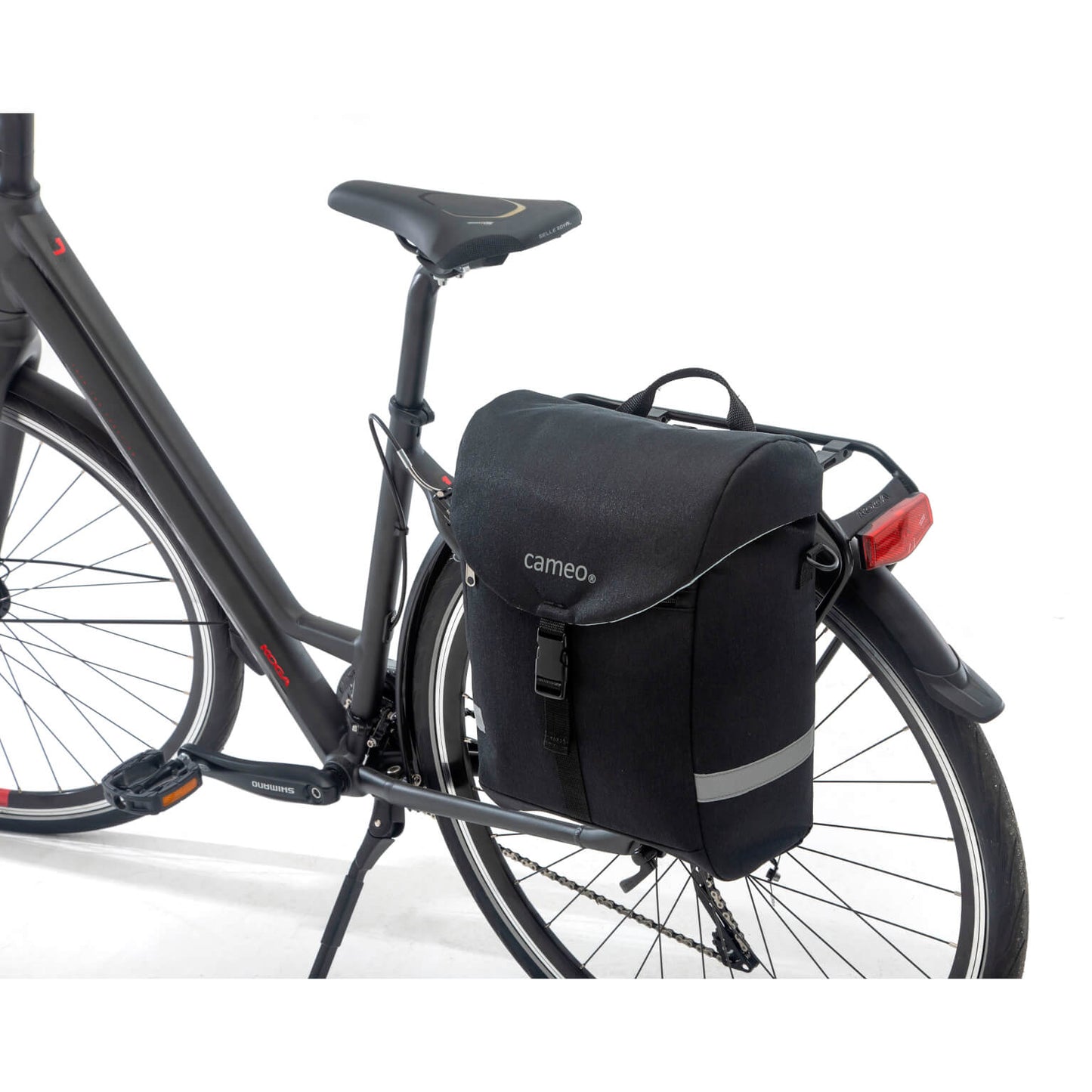 Cameo sportbag - nero - borsa a tracolla - uomini - bicicletta - 14l