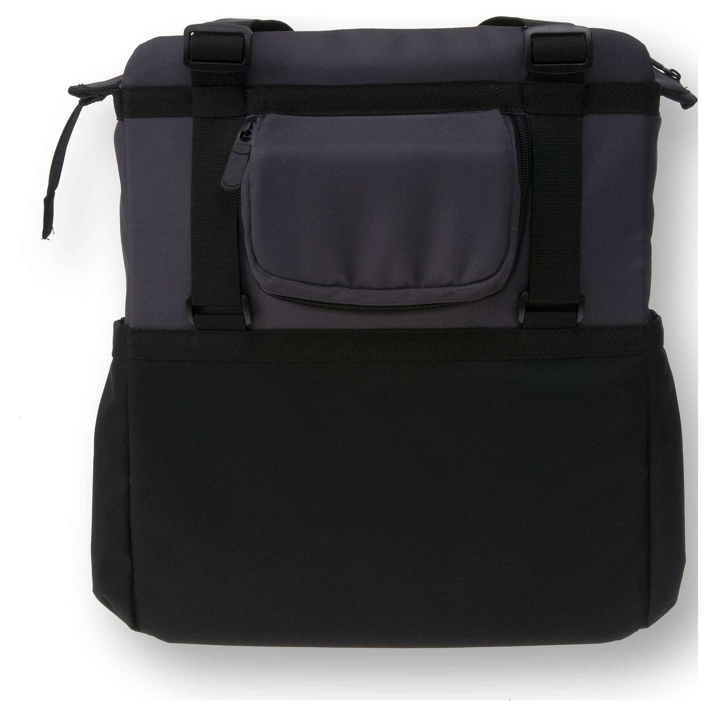 Basil Shopper XL - sportieve en trendy fietstas voor boodschappen en strand, zwart antraciet, 20L