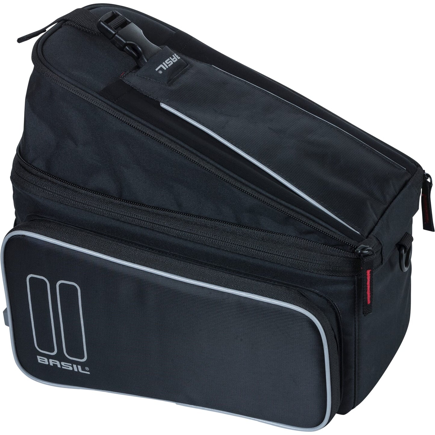 Basil Sport Design Trunkbag Mik - Fietsijtertas Black 7-15L