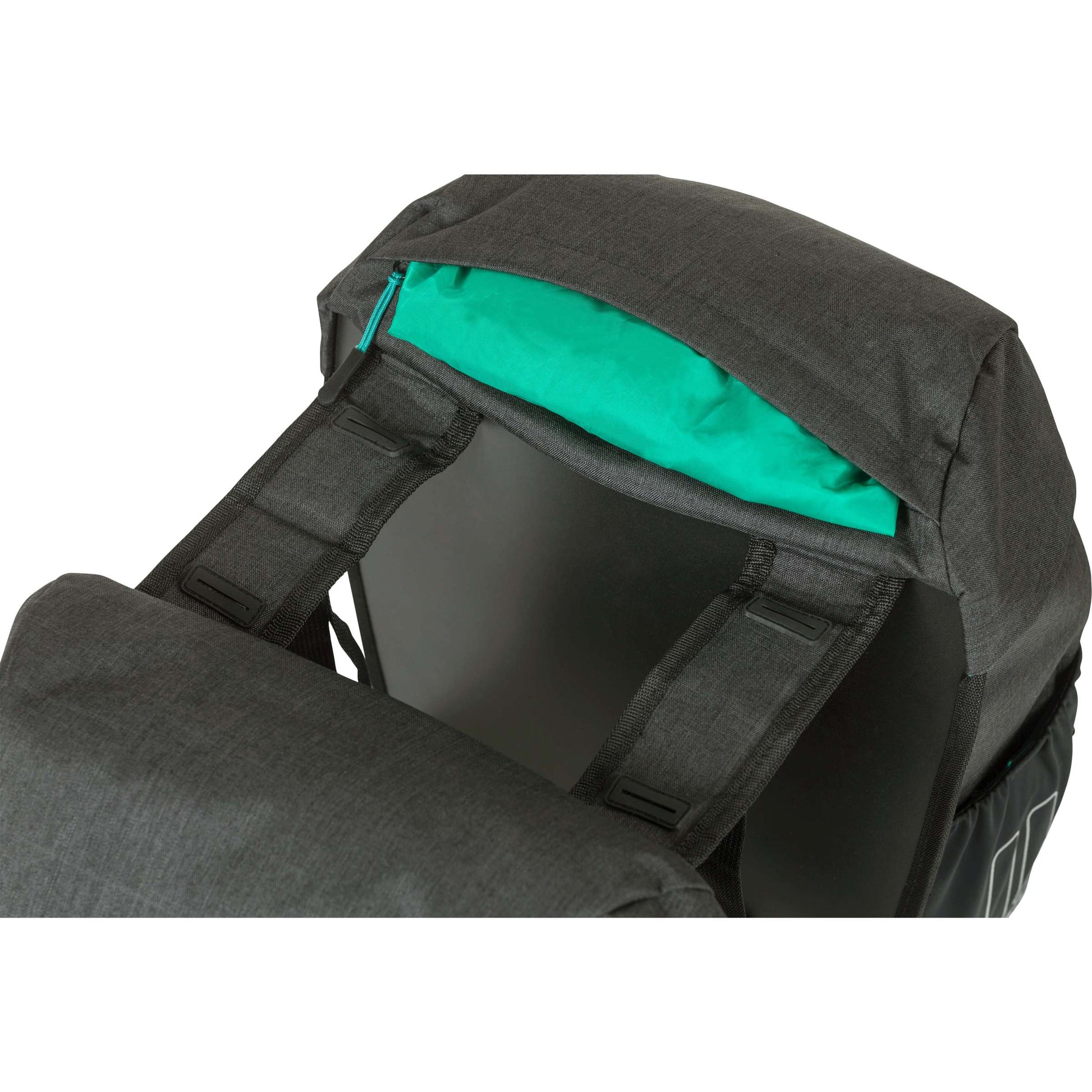 Basild Discovery365d Bag de bicicleta doble Melee negro