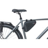 Basil Sport Design Frametas M - Bolsa de bicicleta negra - 1.7L - Repelente de agua - Velcro Montaje