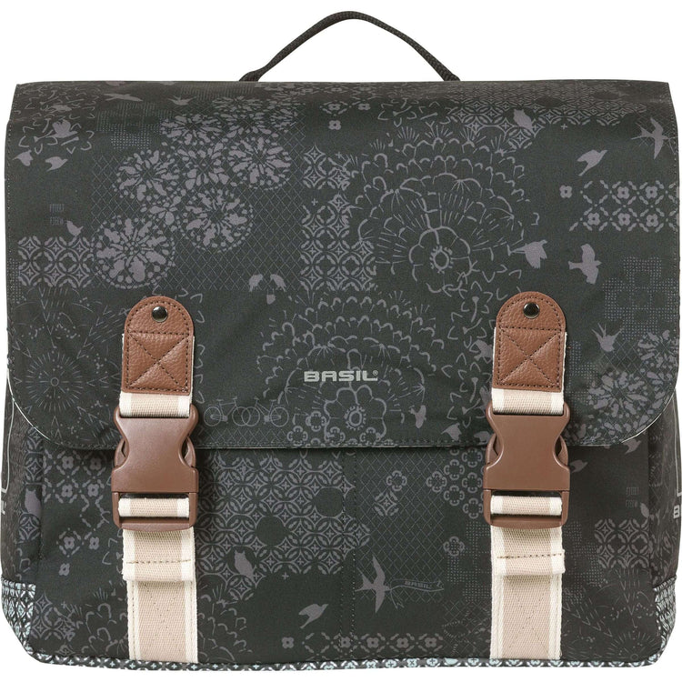 Basil Bicycle Borse Double Boheme Charcoal Mik 35L