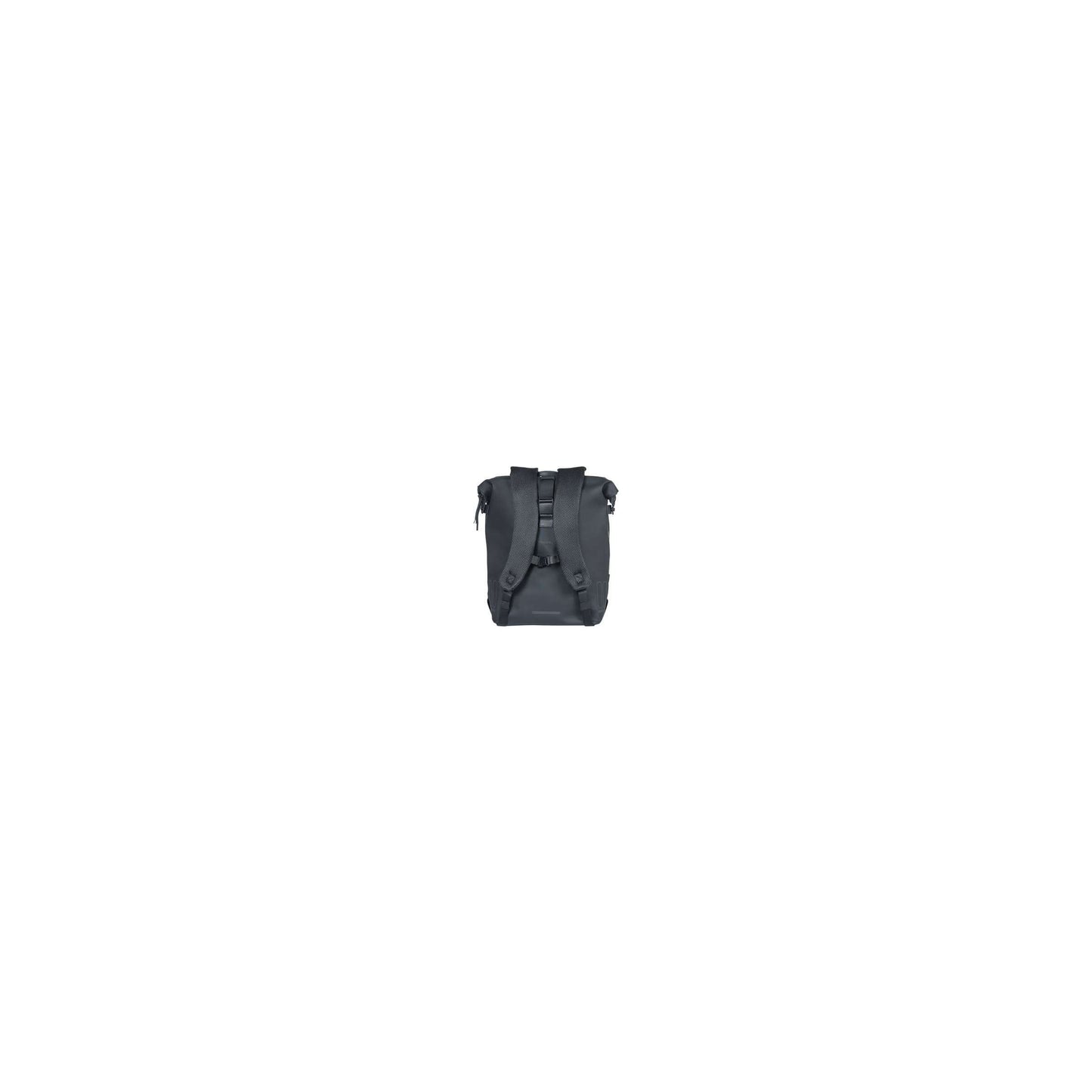 Basil Soho Nordlicht Bicycle Mochila - Mochila moderna negra con iluminación LED para bicicleta eléctrica para hombres para mujeres - impermeable - 17L - negro
