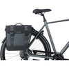 Basil Tour Double Bicycle Borse - Waterproof, MIK System, Black