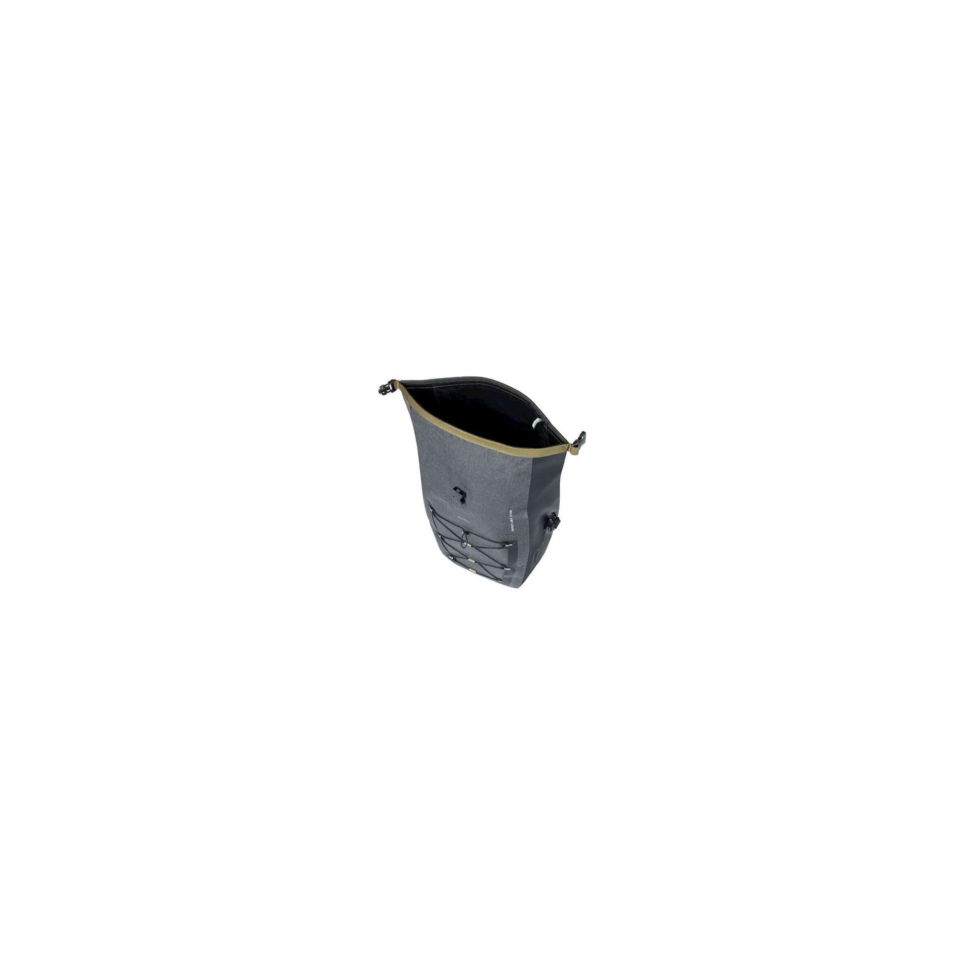 Basil Navigator Storm Mik Side Bicycle Borse - SPORTY E FUNDAL SINGOLO BACCHE - NERO - 100% impermeabile