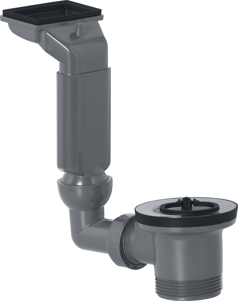 Sifón cornat + fregadero rebosadero 6 4 (417) - t353504r