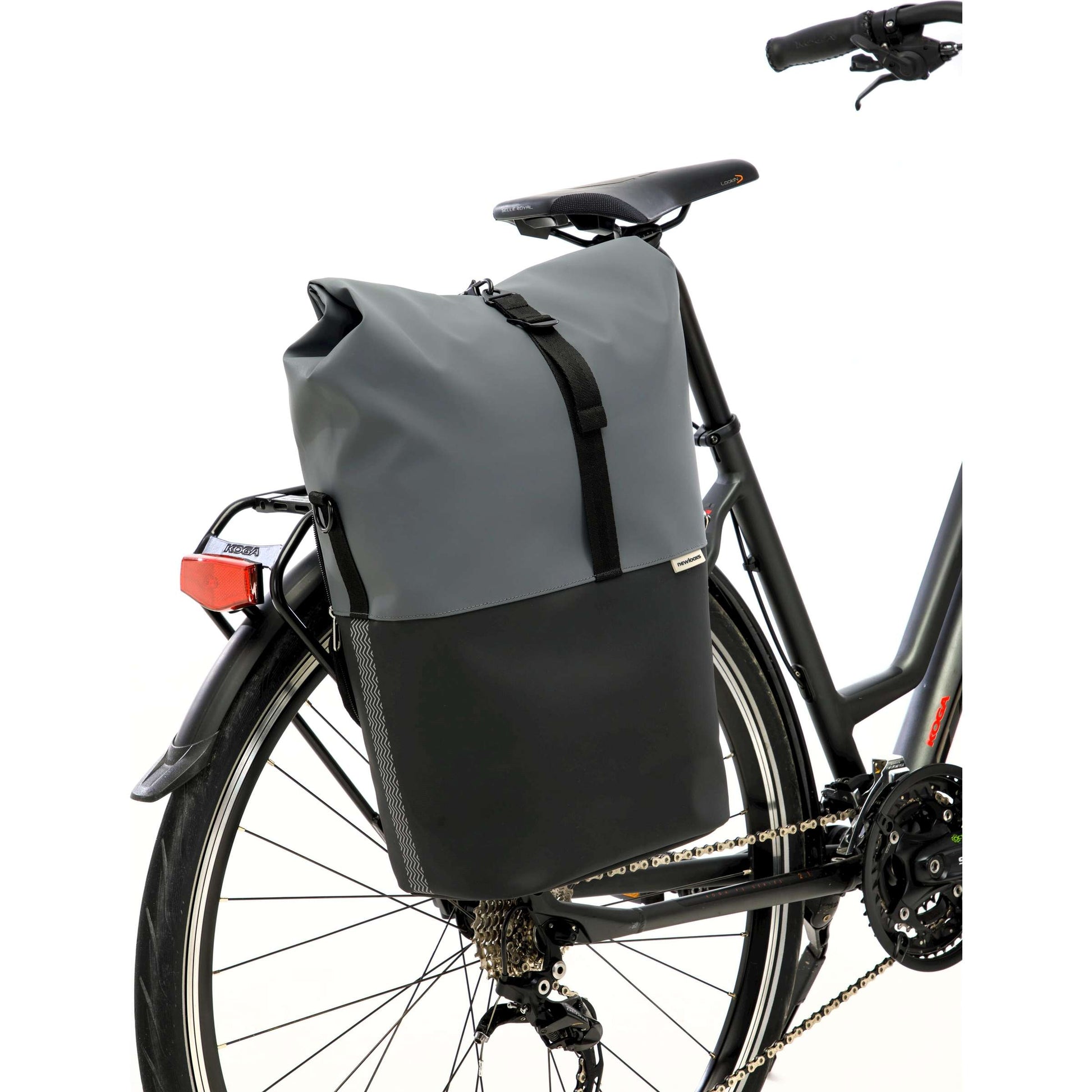 Newlooxs Tas New Nyborg Single Dark Grey Black