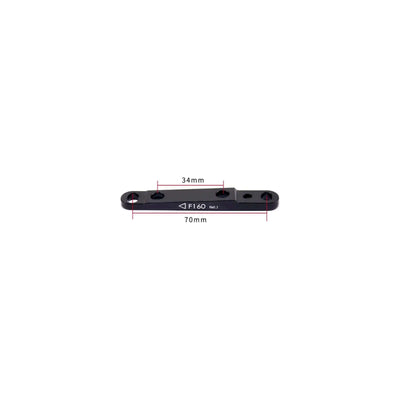 TRP MD-C610 SPYRE REMKLAUW MECÁNICO FLATMOUNT PARA PLATA NEGRA
