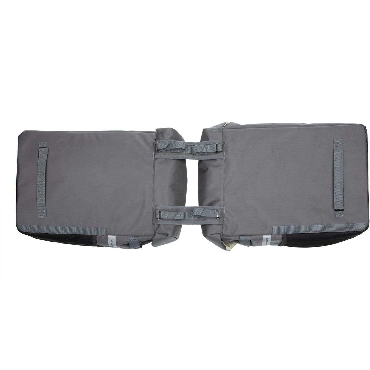 Vigo Double - Sporty Double Bicycle Borsa, grigio