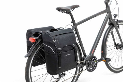 Nuevo Looxs Sports Double Bicycle Bag Black Gray