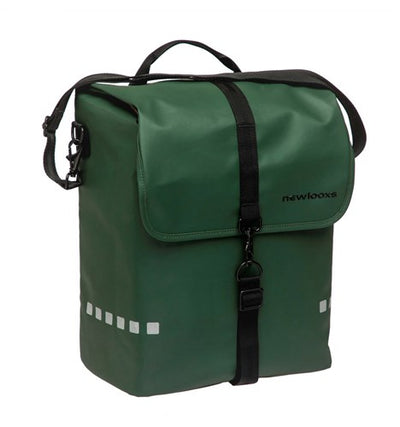 Borsa per biciclette singola Odense - Acqua -repellente - 17,5L - Verde nero