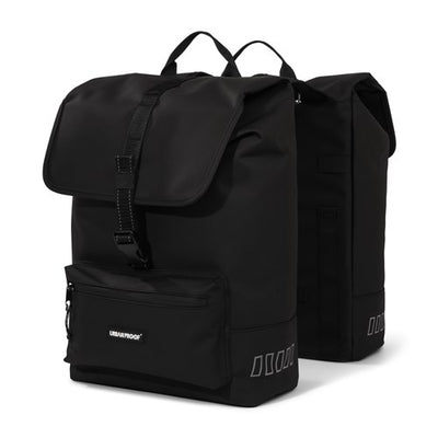UrbanProof Urbanproof cargo dubbele fietstas 38 liter zwart