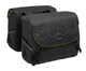 Borsa per biciclette a doppia bicicletta Mondi Joy - Nero - Acqua -Repellente - 38L