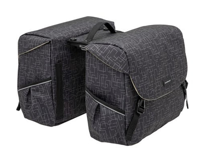 Mondi Joy Dubbele Fietstas - Waterafstotend - MIK Adapter - 38L - Ivy Walnut