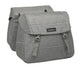 Borsa per biciclette a doppia bicicletta - Acqua - Polyester REPILLE - Verde blu nero - 37L