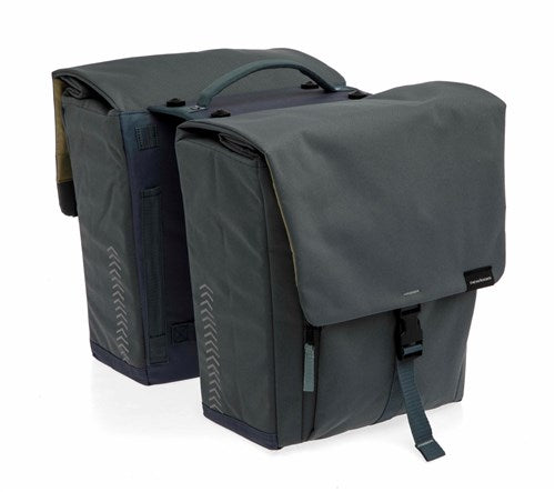 Newlooxs Nuevo bolso doble Tulum Mik 32L RPET Grey Green