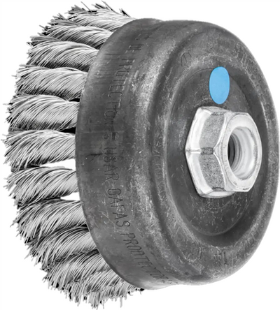Cepillo de copa pferd acero inoxidable 100mm m14 0,35 pos (u)
