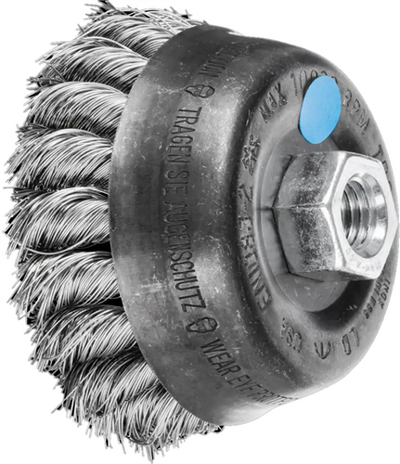 Cepillo de copa Pferd acero inoxidable 80mm m14 0,35 pos