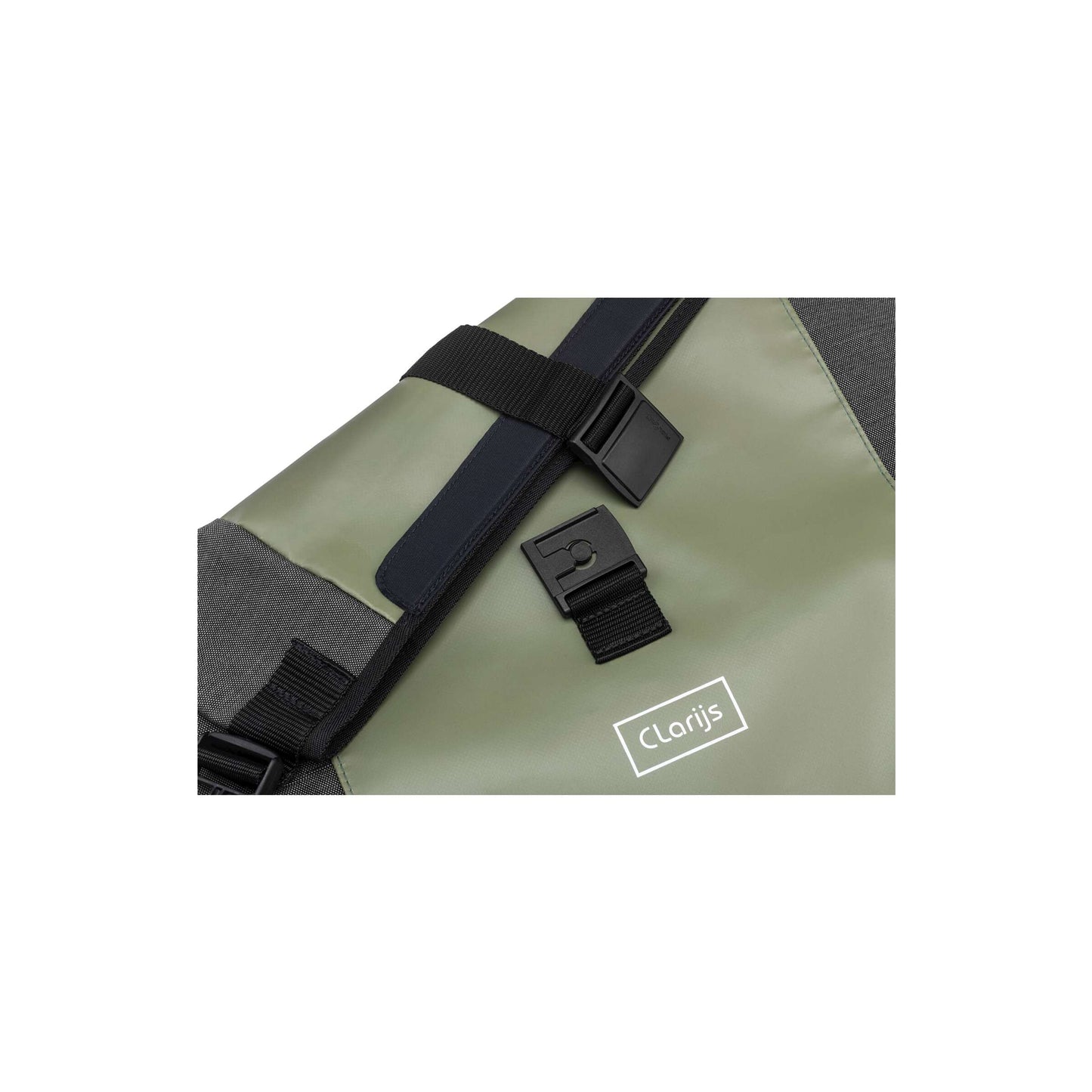 Sacca per biciclette Clarijs Solobag 24L Grigio oliva