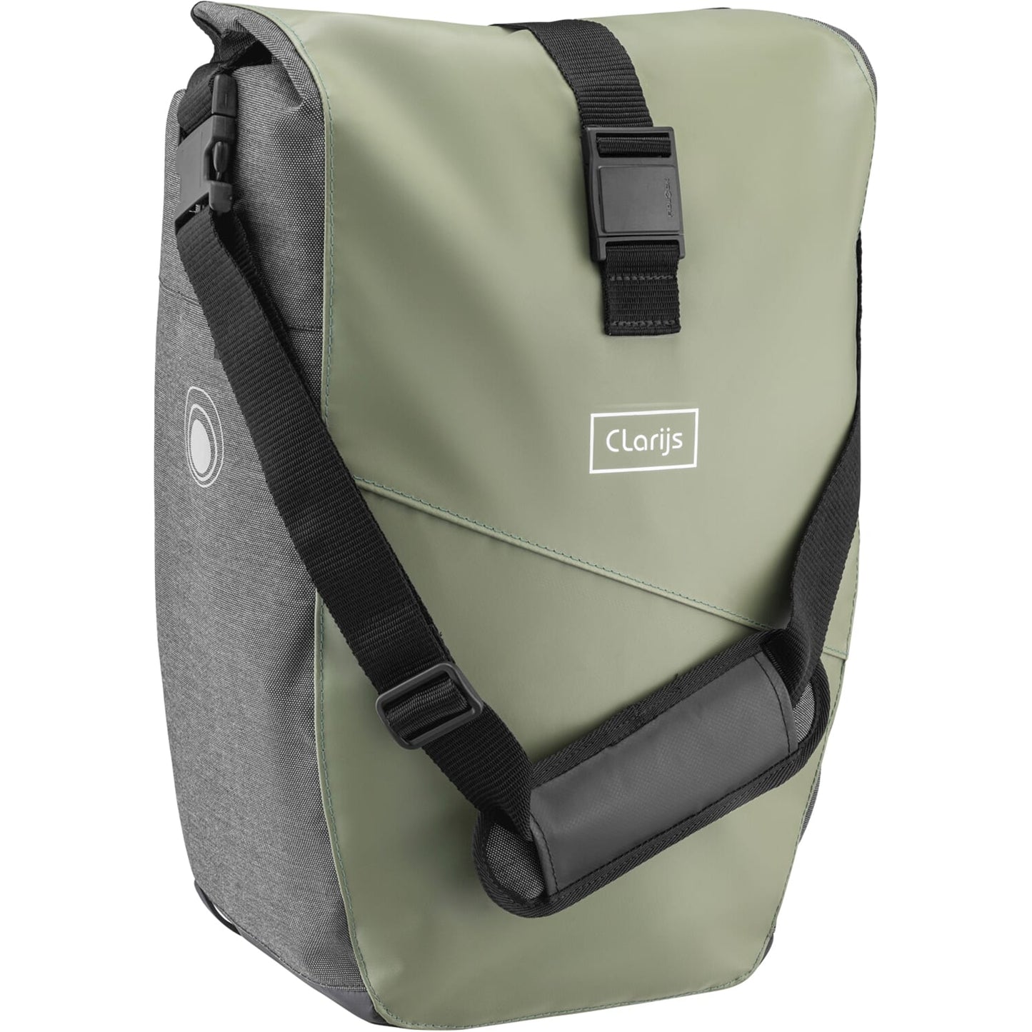 Sacca per biciclette Clarijs Solobag 24L Grigio oliva