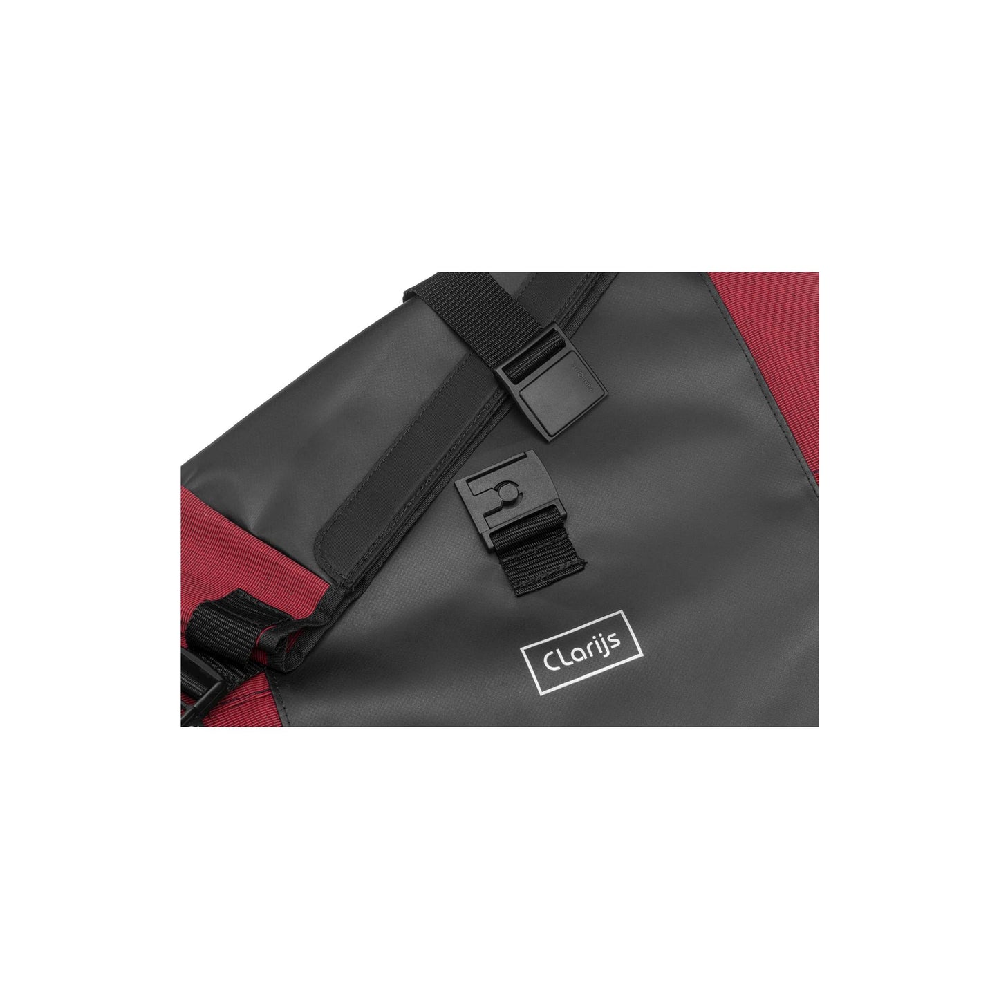 Bolsa de bicicleta Clarijs Solobag 24l Black-Rood