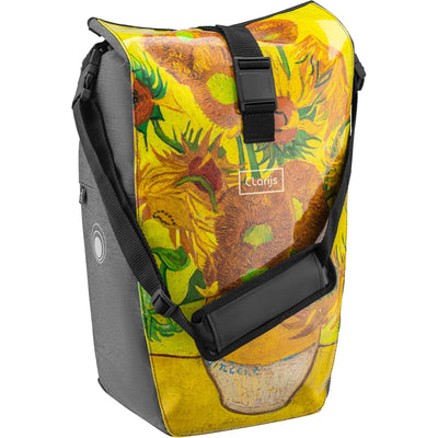 Sacca per biciclette Solobag 24L Van Gogh Sunflowers