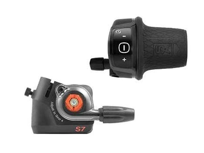 twist shifter voor Sram naafversnelling rechts 7S