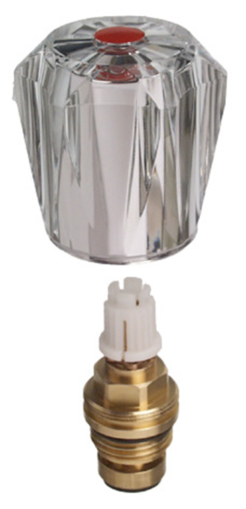 Cornat kraanbovenstuk acryl 1 2 rood ac - tec302501