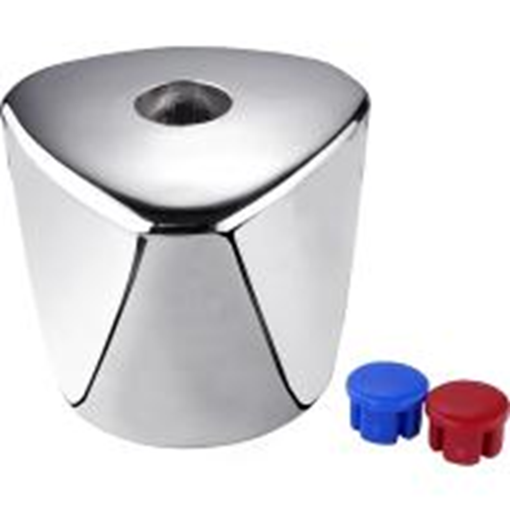 Cornat maniglia per rubinetto abs blu+rosso ch - tec302699