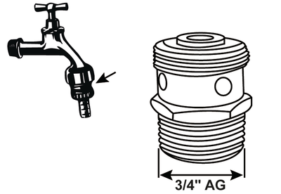 Cornat grifo aireador doble servicio 3 4xm27 - tec306304