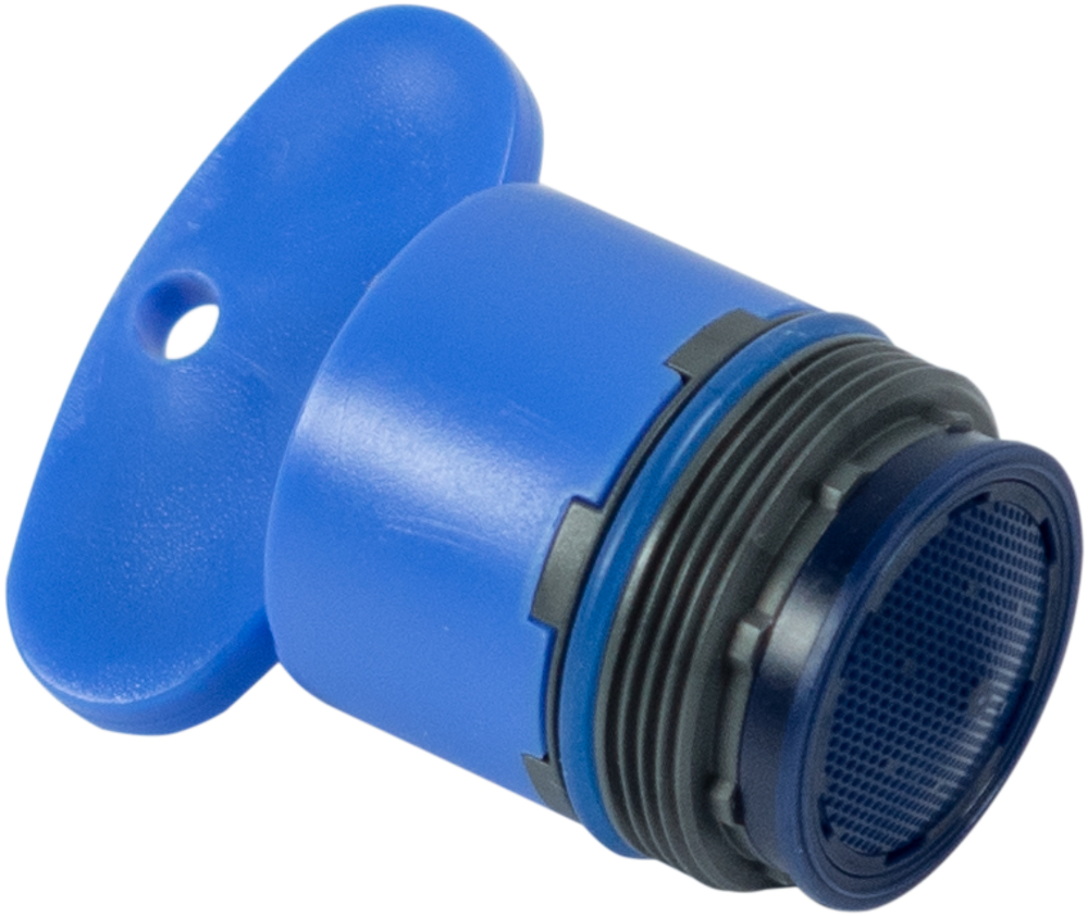 Aireador cornat con llave m24 PVC - tec307702