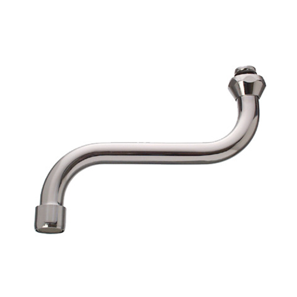 Cornat zwenkuitloop wandkraan s-vorm 150mm - tec351001