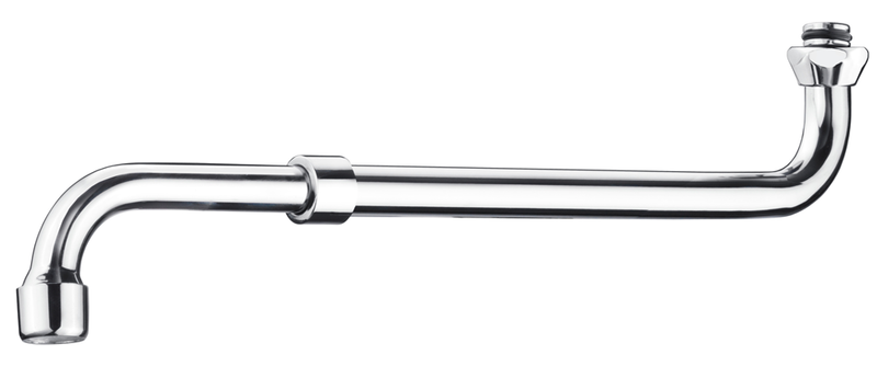 Cornat rubinetto a parete bocca girevole 's' 280-480 - tec351102