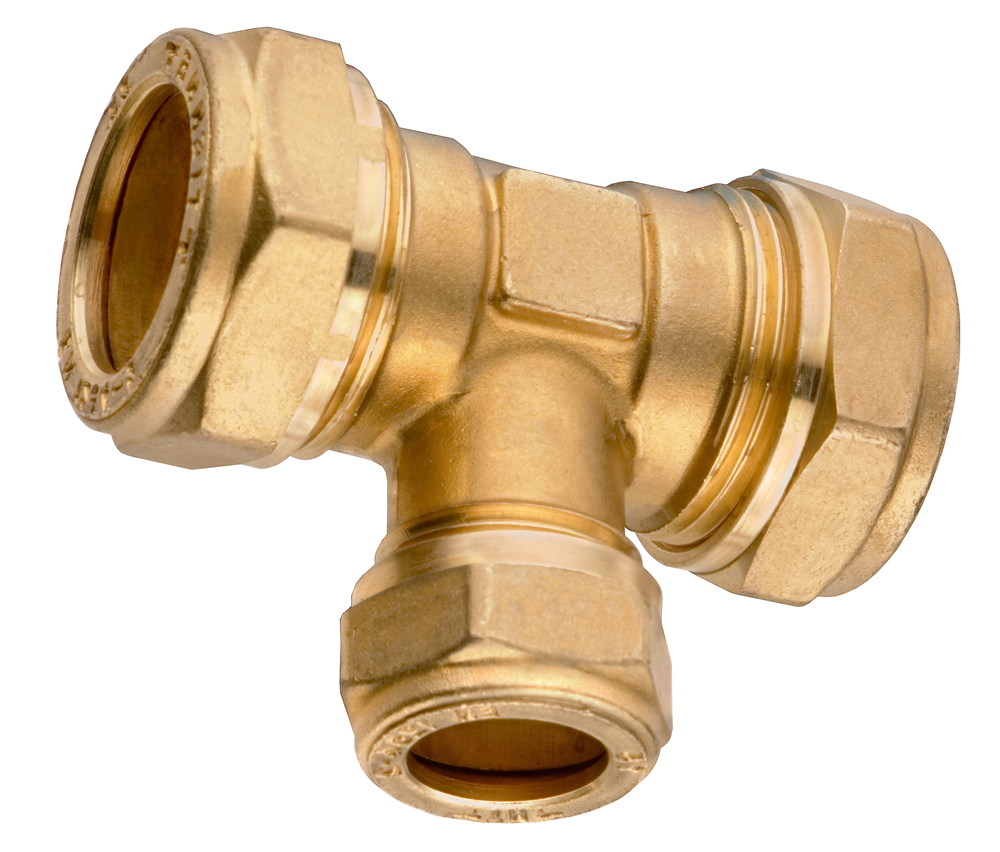 Acoplamiento de compresión Cornat ms tee 22x18x22mm - tec583691