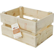 Fietskrat B1 blank vuren hout 40x30x24cm - afbeelding 1