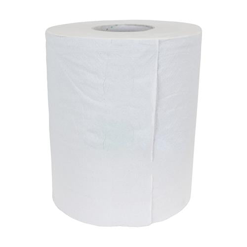 Carta per pulizia l=20 cm l=140 mt rotolo in pp bianco a 2 strati (6) | Pezzi da 6 pezzi