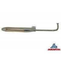 Tecno scarico tomos euro 2 chrome dun