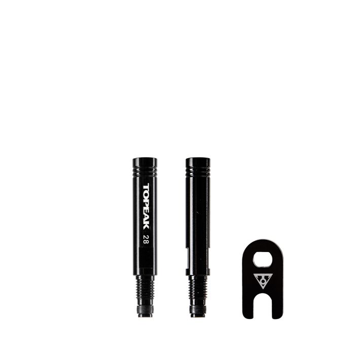 Topeak ventiel verlenger set frans 28mm
