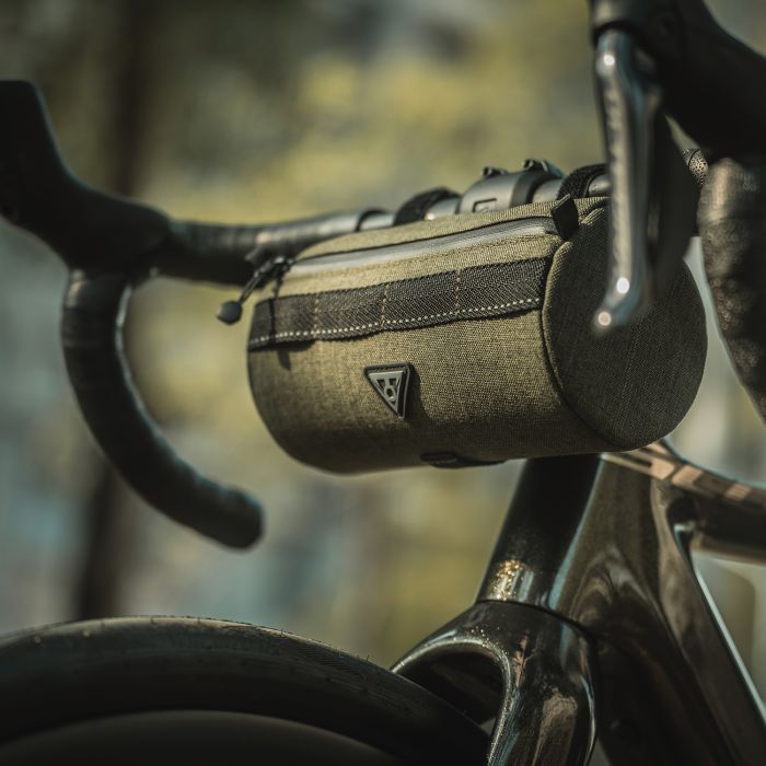Topeak tubular barbag slim - 1,5 l - verde