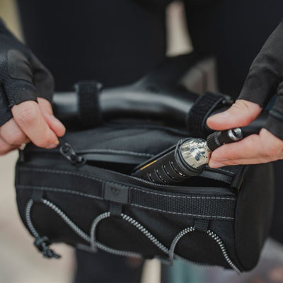 Borsa da barba tubolare Topeak slim - 1,5 l - nera