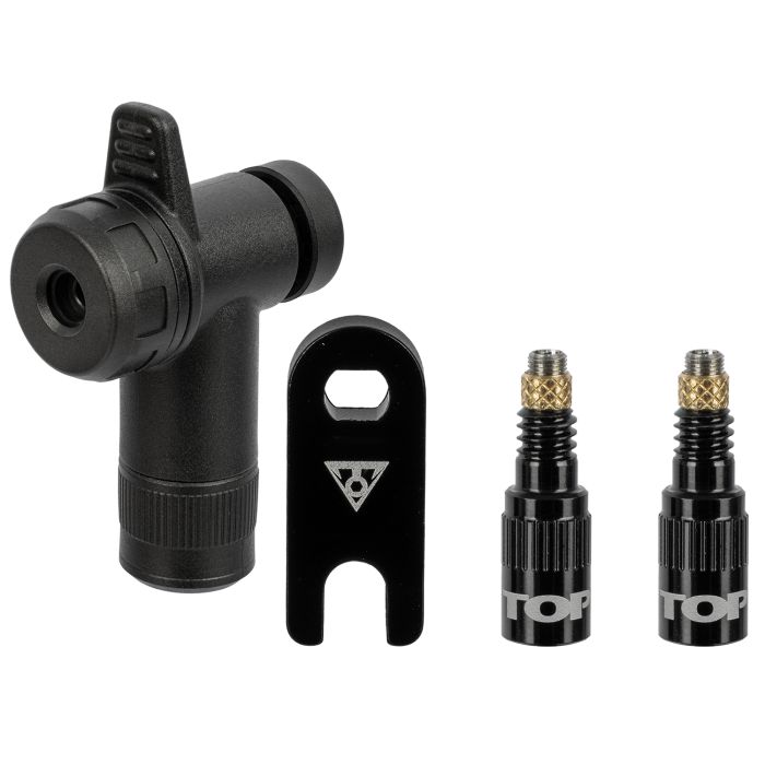 Combinazione Topeak turboflow con rapidhead