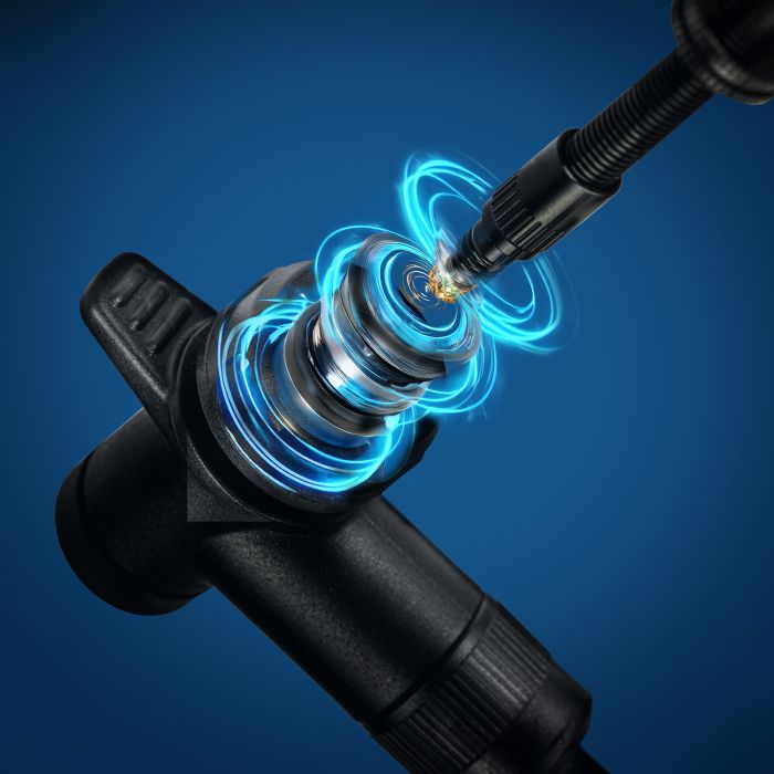 Combinazione Topeak turboflow con rapidhead