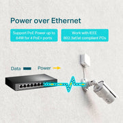 TP-Link TL-SG1008P - afbeelding 4