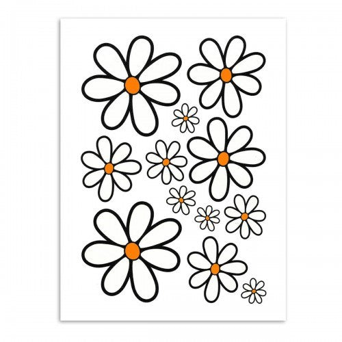 Transfer set Magrites White Red 94x24cm