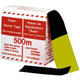 Nastro barriera nero giallo 500 lg 80br