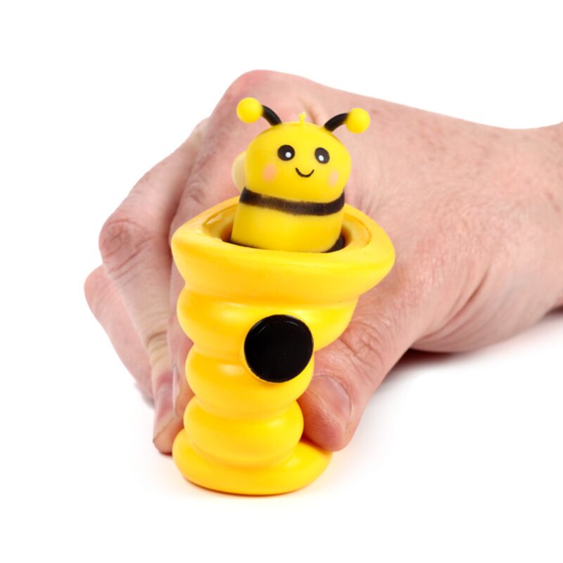 Squeezable ape alveare pop out