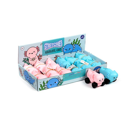 Giocattolo per auto axolotl elastico squezy