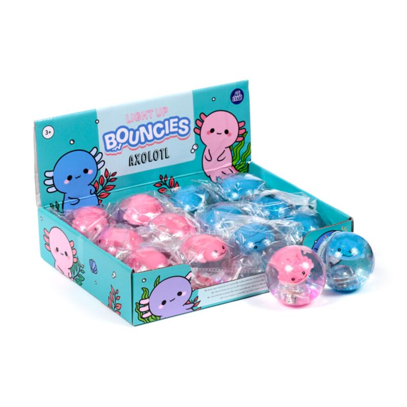 Axolotl -High -Rise LED LED Flasty Rimborscing Ball