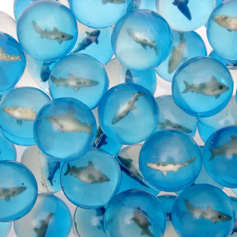 Sfera di rimbalzo 3D di squalo 4 cm
